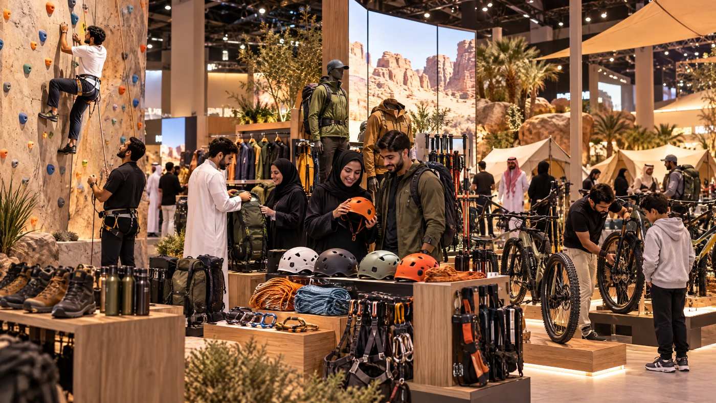 فئات معرض DUNES 2026 والأنشطة الخارجية والبحرية