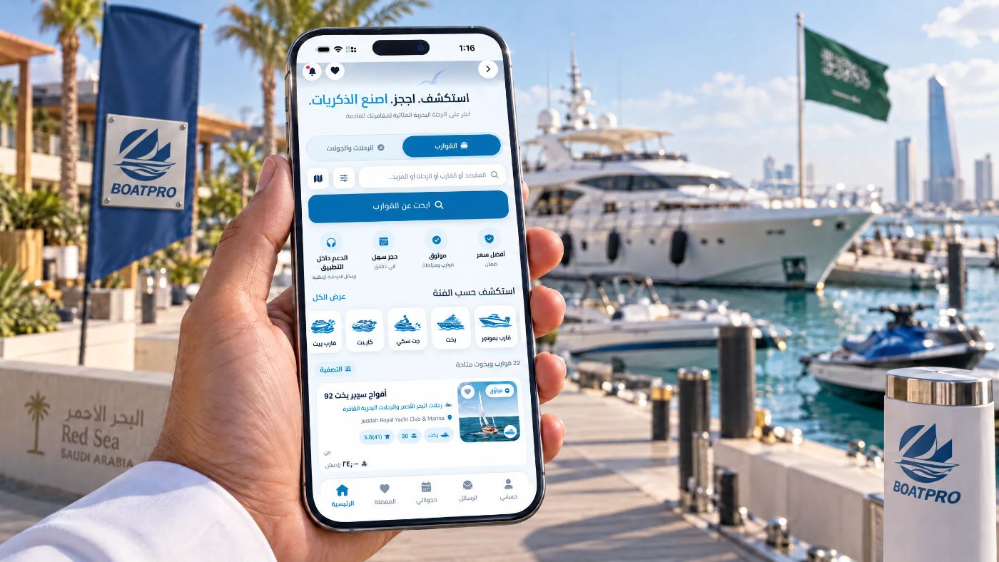 ما هو BoatPro؟ تعرّف على المنصة البحرية في السعودية