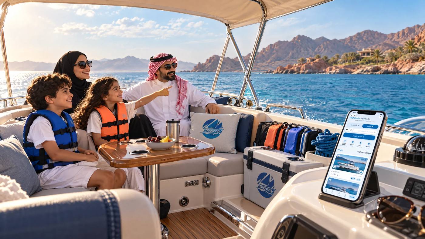 استئجار قارب في السعودية: دليل اختيار القارب المناسب